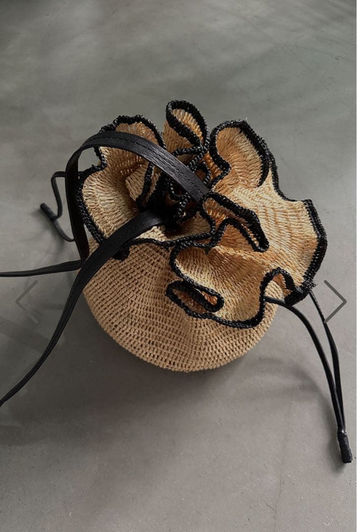 新品未使用 [MADE IN MADA] ANDRY BAG ラフィアバッグ