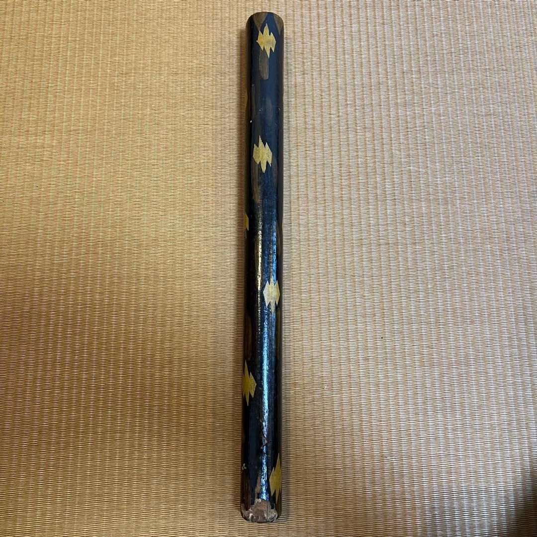 ※ノギオ 能管 煤竹 本管 桜樺巻き 専用筒付