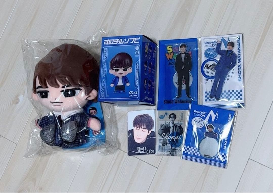 【新品】 Man 渡辺翔太  world ON アクスタ ソフビ