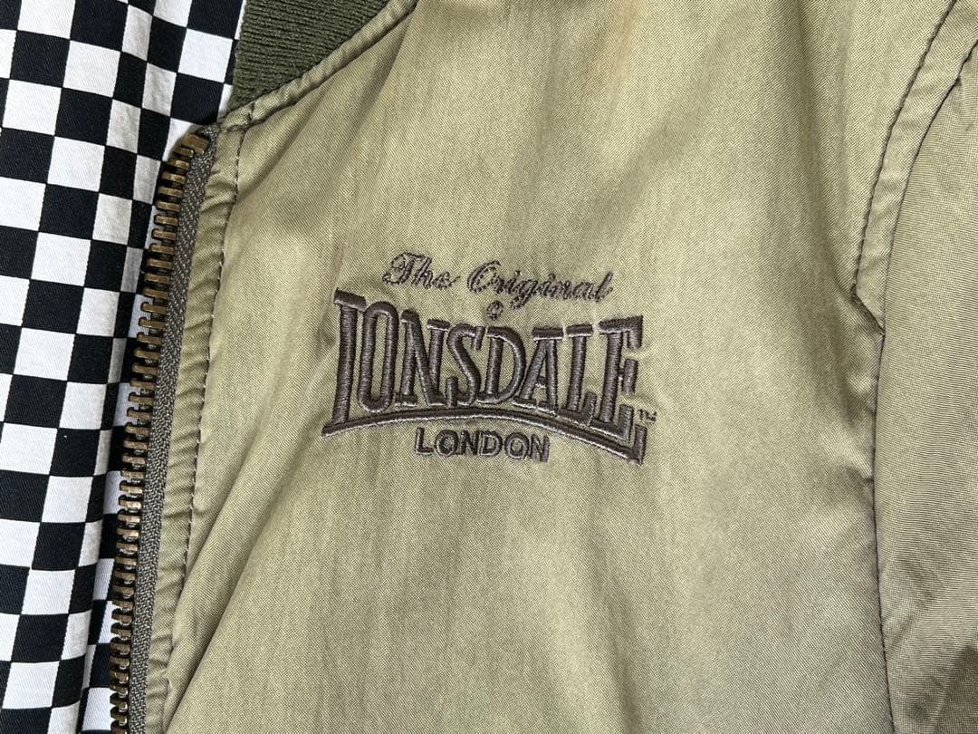 LONSDALE ロンズデール MA-1 PUNK SKINSレア ミリタリー