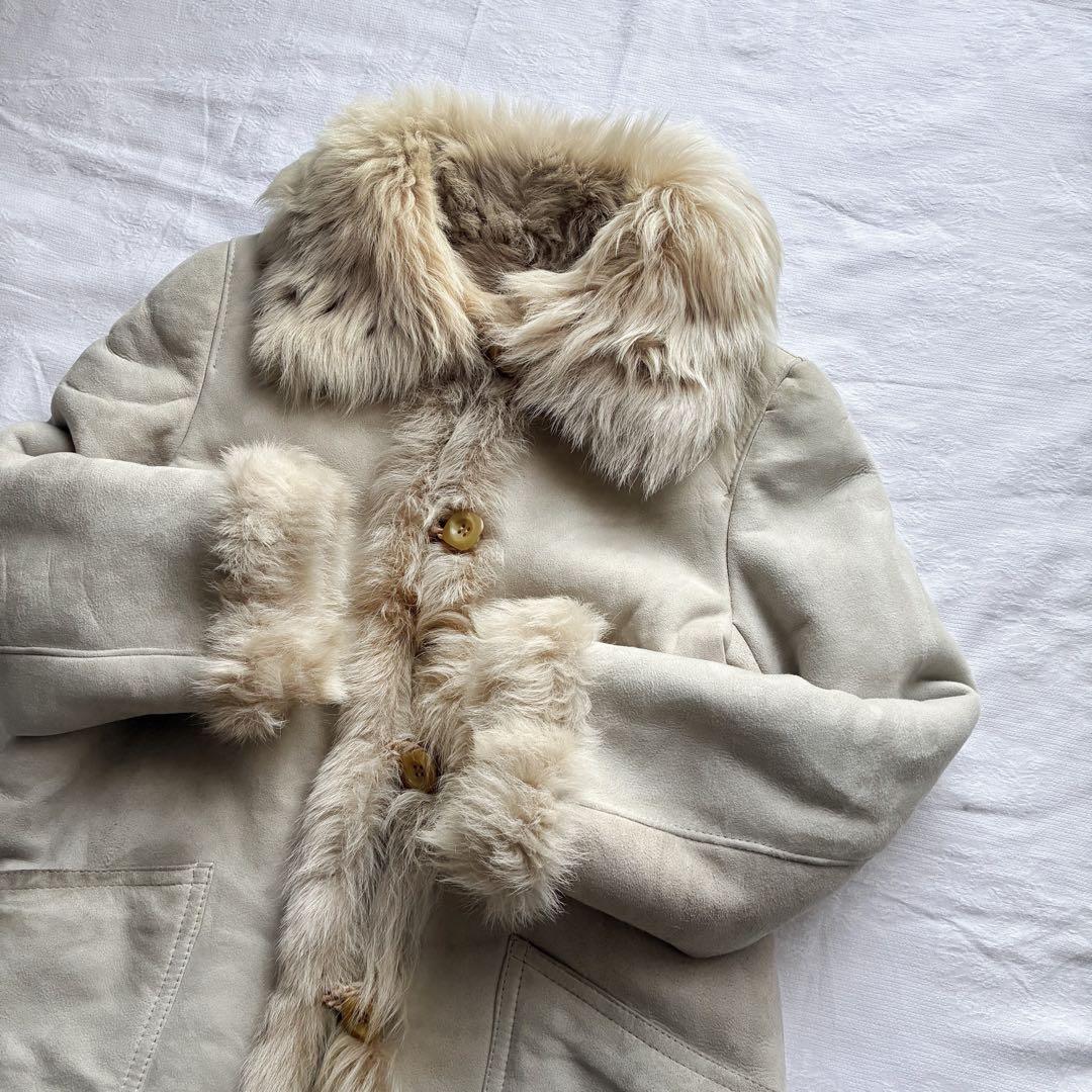 ジャケット・アウター fairy grunge reversible real fur jacket