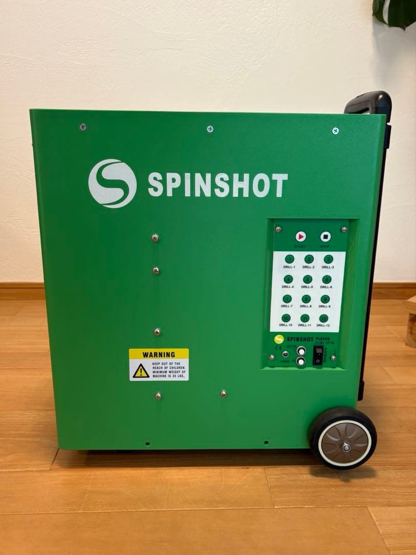 Spinshot Player テニス自動球出し機