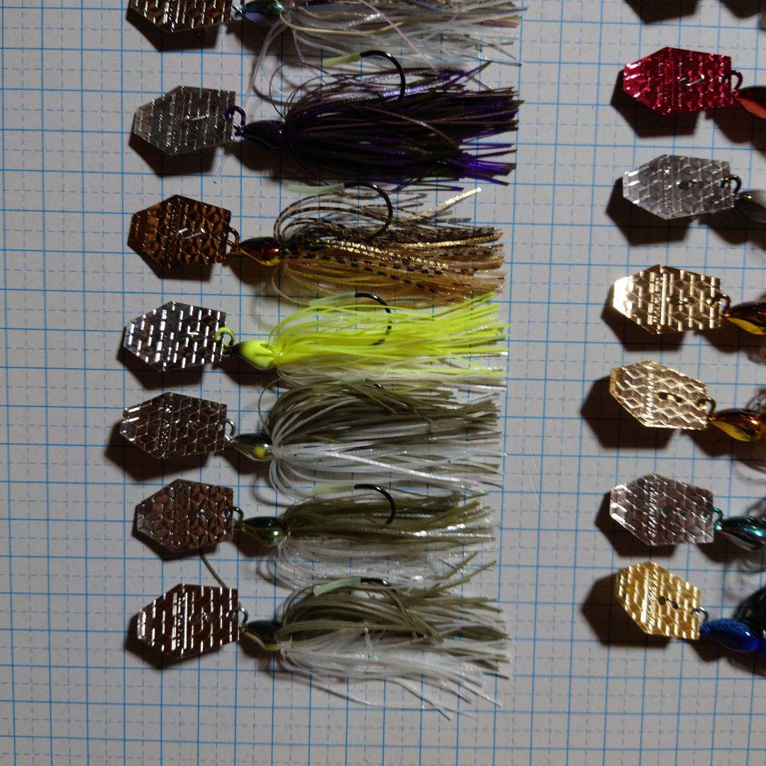 m1993【未使用】ikモグラスピン20個セット(3.5g.5g各10個づつ)