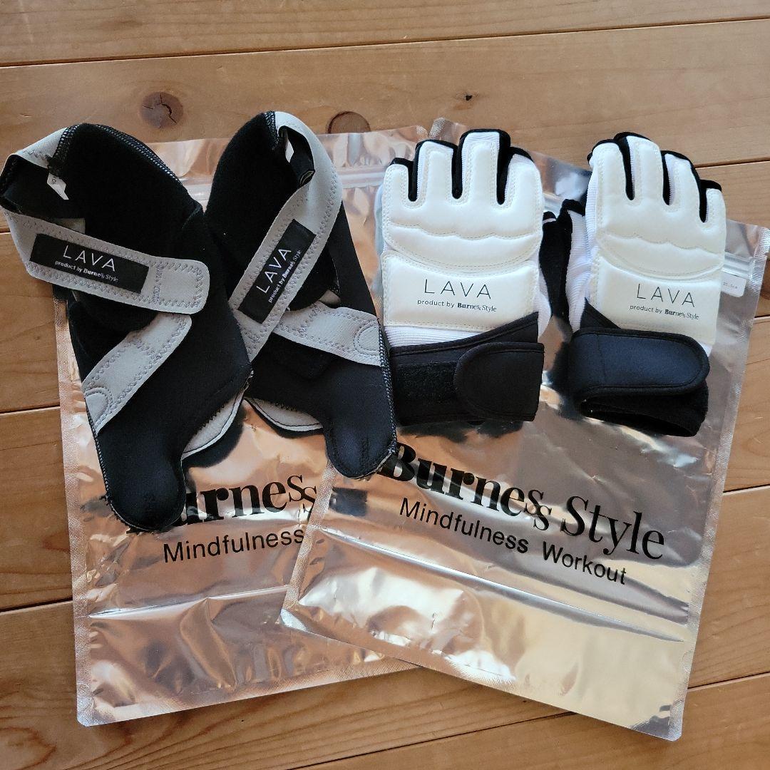 LAVA キックボクシンググローブ・シューズセットMサイズ