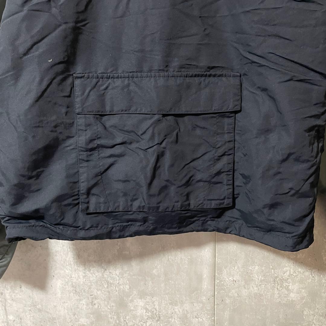 Burtonバートンスキーウェアスノーボードジャケット紺ネイビー灰色グレー刺繍