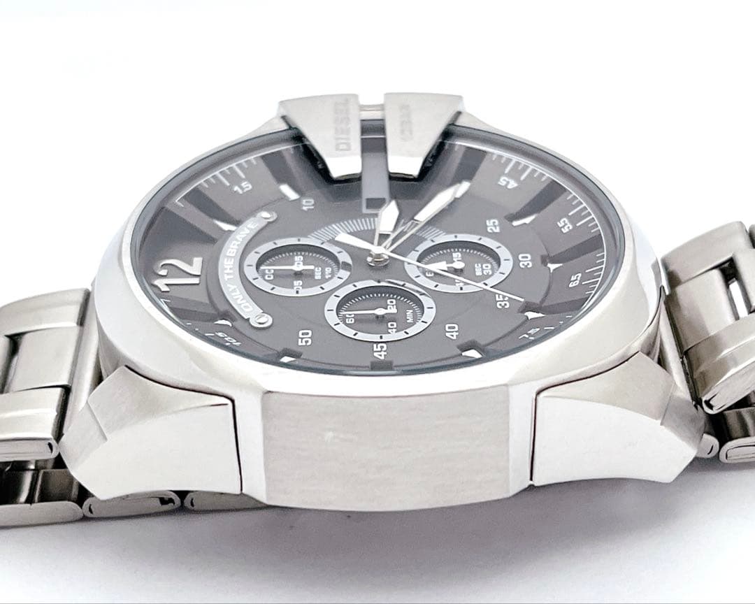 DIESEL ディーゼル DZ-4290 クロノグラフ デイト グレー文字盤