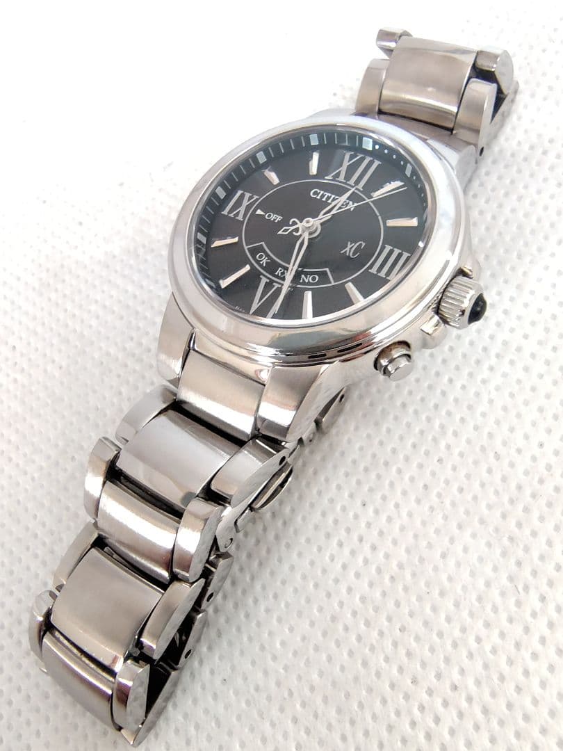 【電波ソーラー、美品、希少】シチズン　クロスシー　H335-T012302