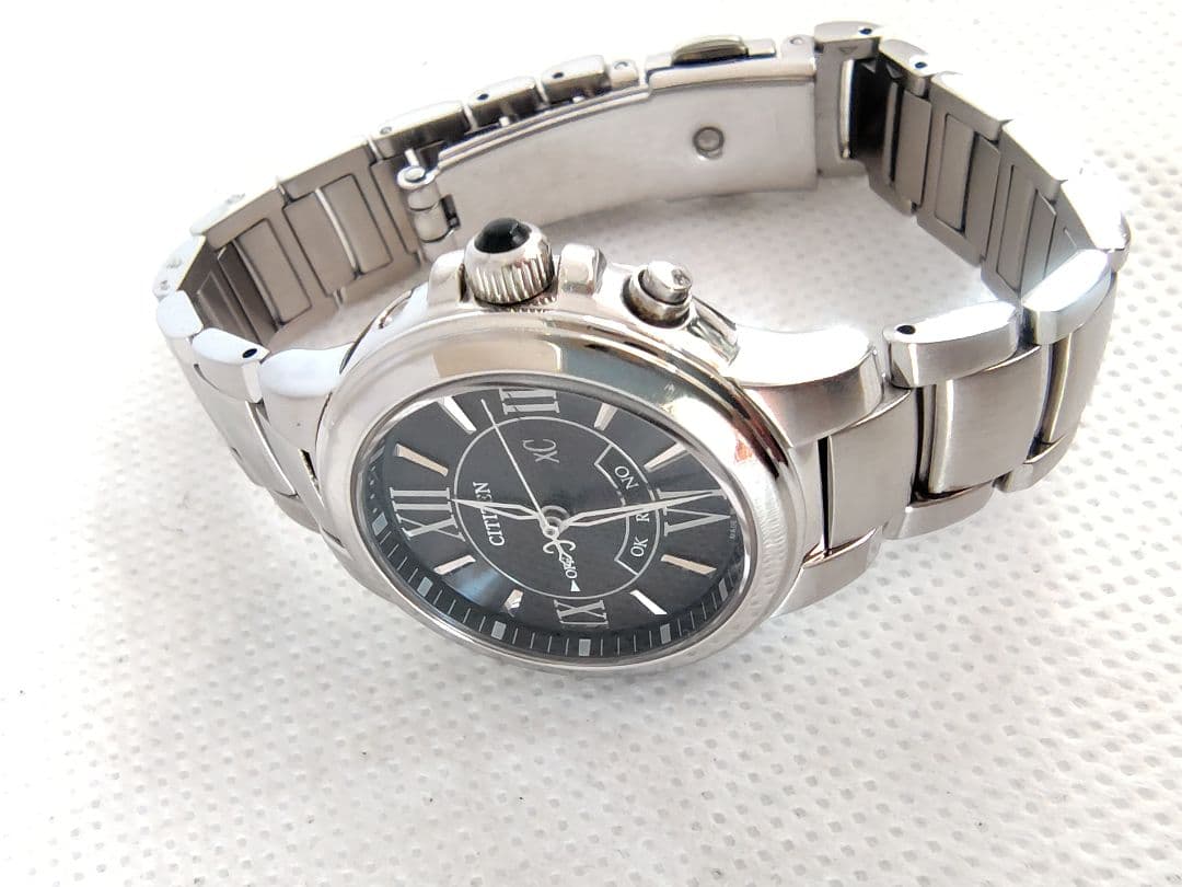 【電波ソーラー、美品、希少】シチズン　クロスシー　H335-T012302