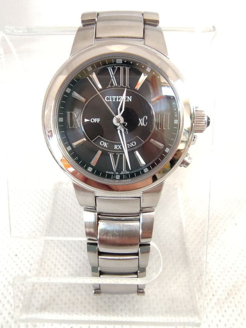 【電波ソーラー、美品、希少】シチズン　クロスシー　H335-T012302