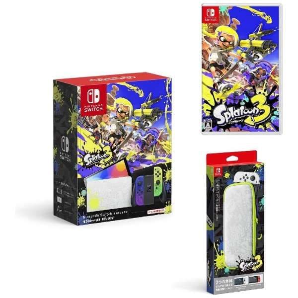 スイッチ スプラトゥーン3エディション +ソフト+ケース