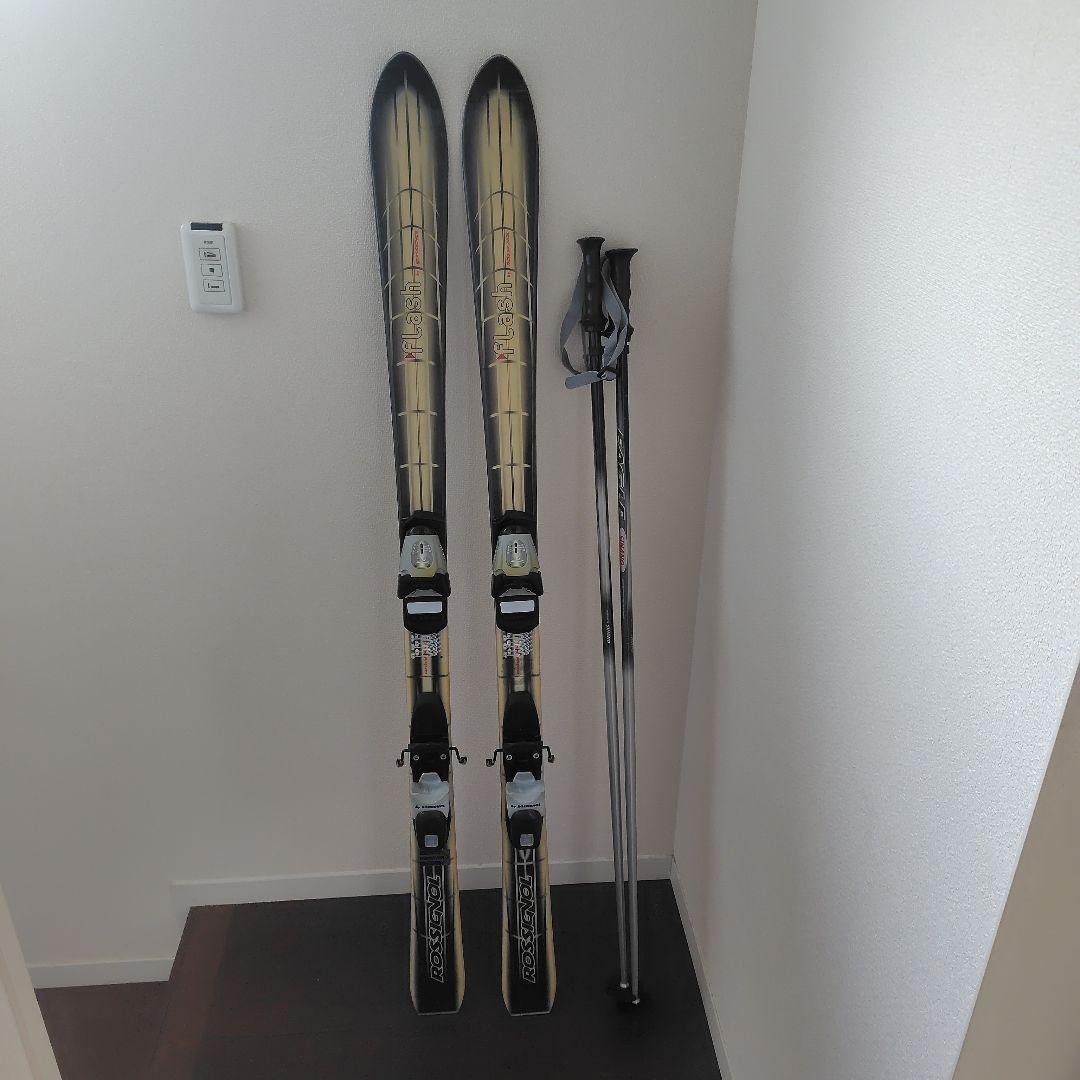 スキー板とポールセット 　約150cm