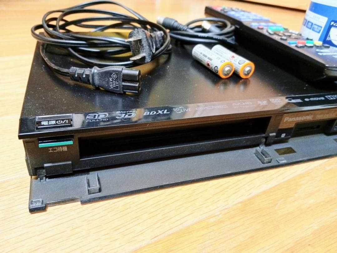 【ゆう】ブルーレイHDDレコーダー 1TB=不具合あり + BD-R25枚