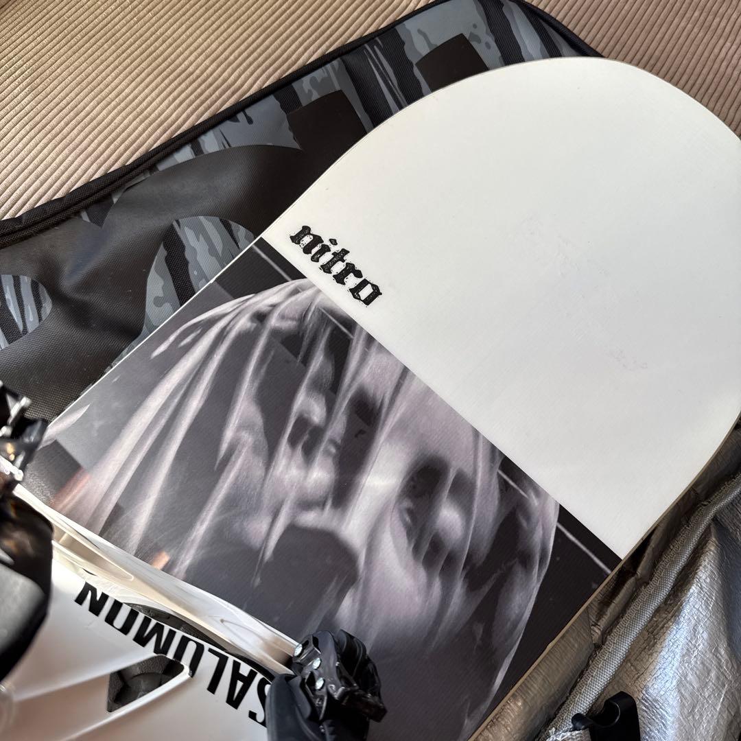 【激レアデザイン】NITRO スノーボードセット　バインディング付き