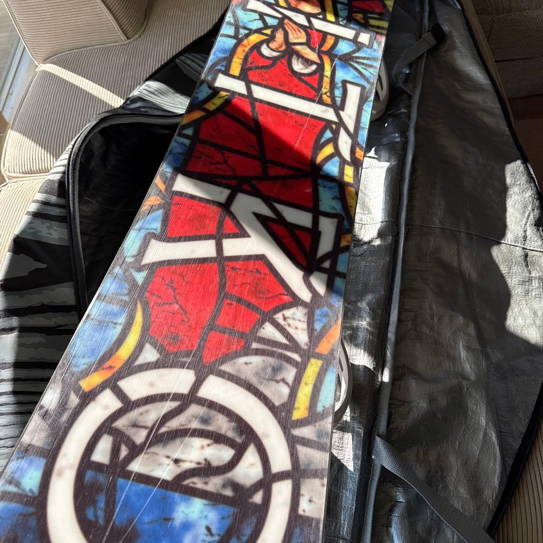 【激レアデザイン】NITRO スノーボードセット　バインディング付き