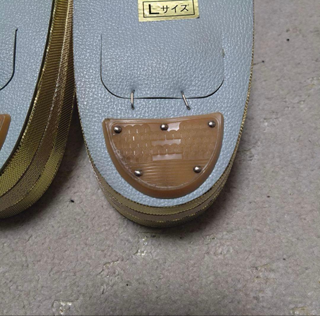 草履とバッグのセット Lサイズ ゴールド