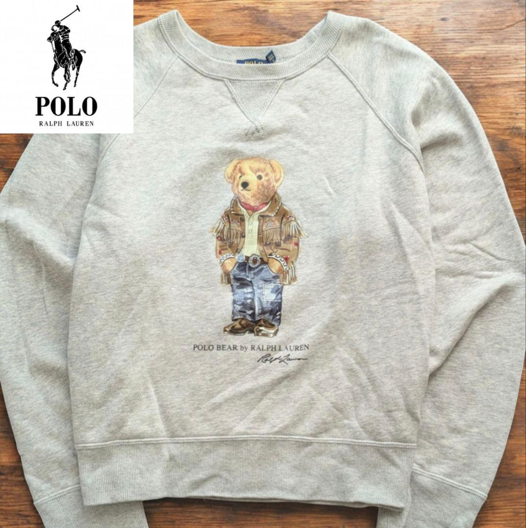 ✨希少✨ POLO ポロラルフローレン ウエスタンベア ポロベア トレーナー