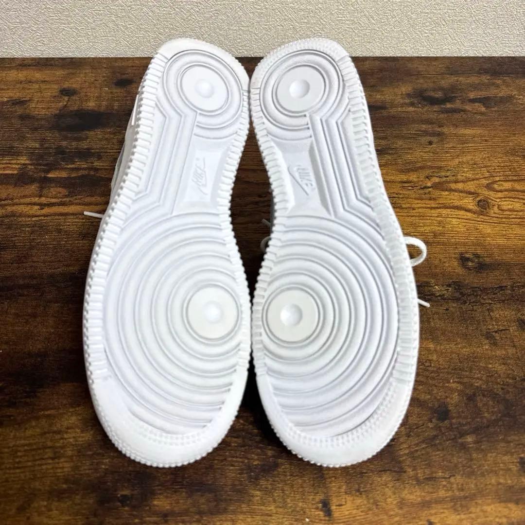 NIKE ナイキエアフォース1 白　25cm