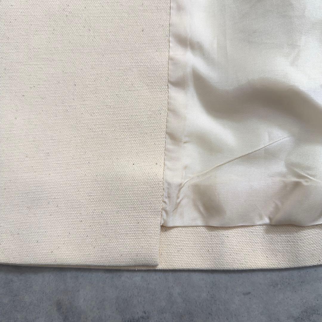 【CELINE】セリーヌ フードコットンスプリングコート 生成り 36ベルギー製