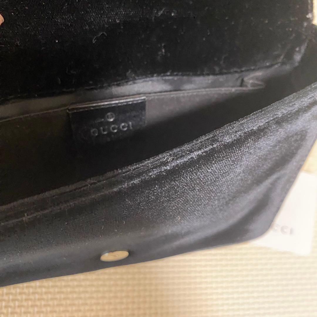 グッチ ベロア パーティー バッグ