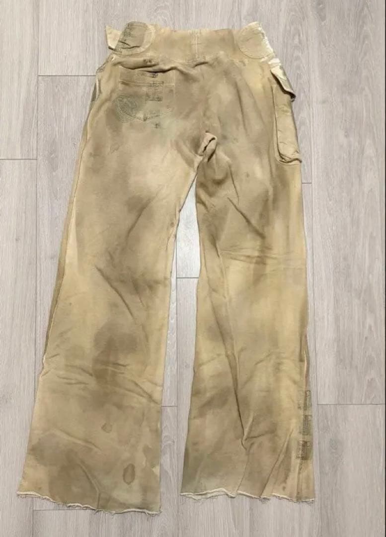 share spirit ベージュ スウェットカーゴパンツ ワークパンツ goa