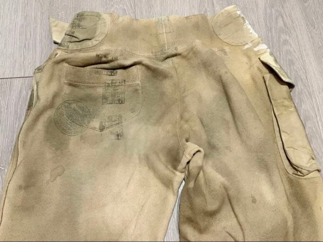 share spirit ベージュ スウェットカーゴパンツ ワークパンツ goa