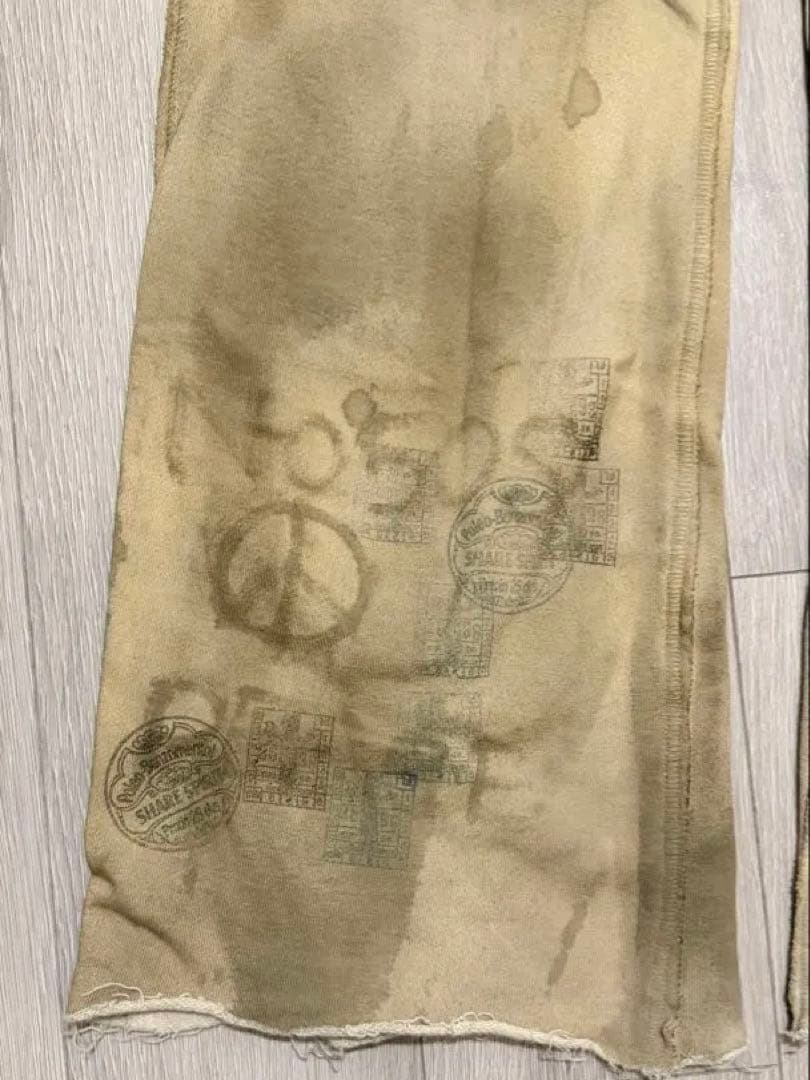 share spirit ベージュ スウェットカーゴパンツ ワークパンツ goa