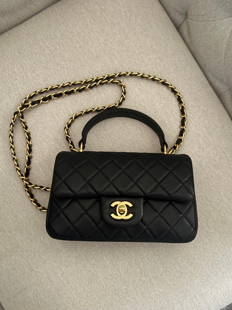 キルティング チェーンショルダーバッグ