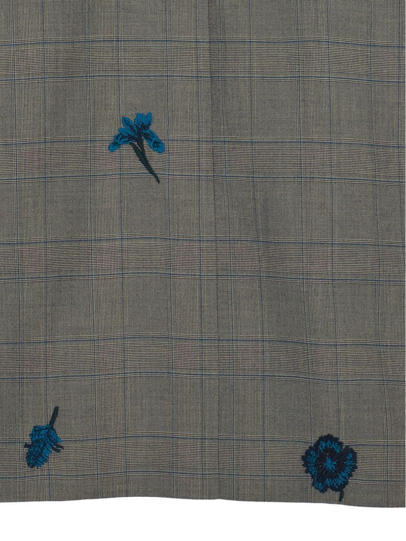 ジャケット・アウター ameri vintage CHECK FLOWER PAPA JACKET