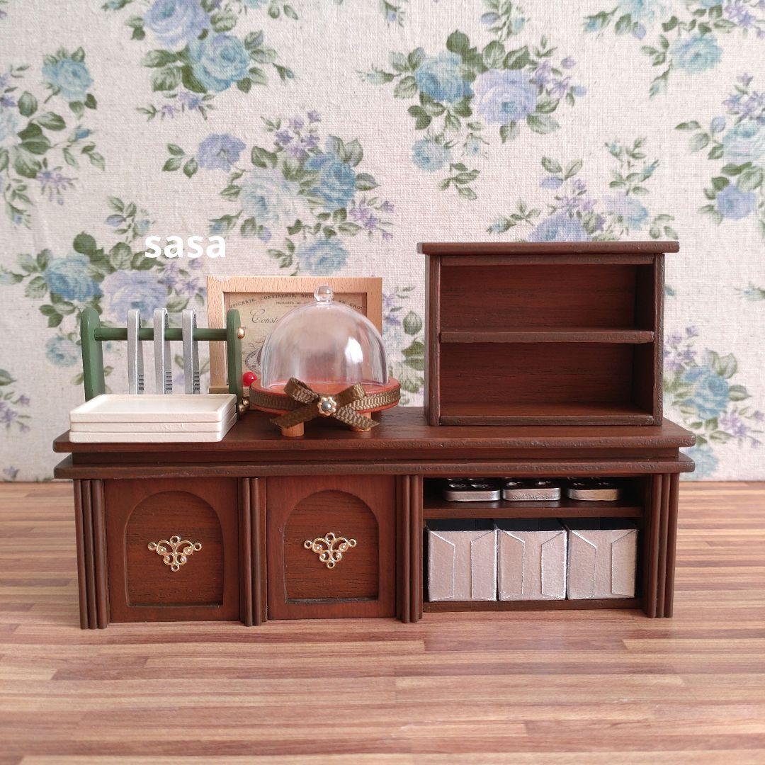 ミニチュア家具　ミニチュアパン屋さんAセット