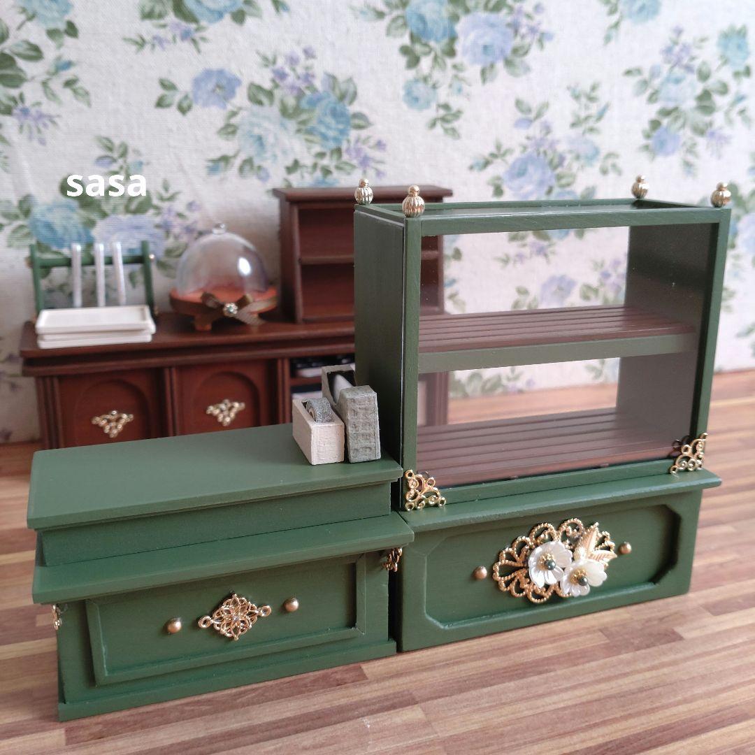 ミニチュア家具　ミニチュアパン屋さんAセット