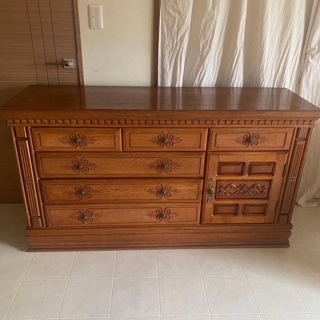 すずらん　サイドボード　チェスト　英国カントリー　葉山家具　葉山ガーデン