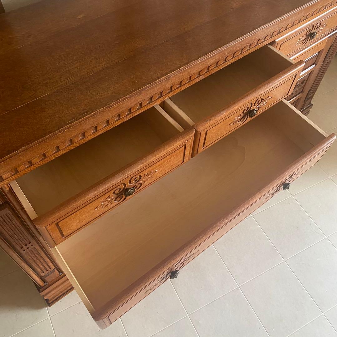 すずらん　サイドボード　チェスト　英国カントリー　葉山家具　葉山ガーデン