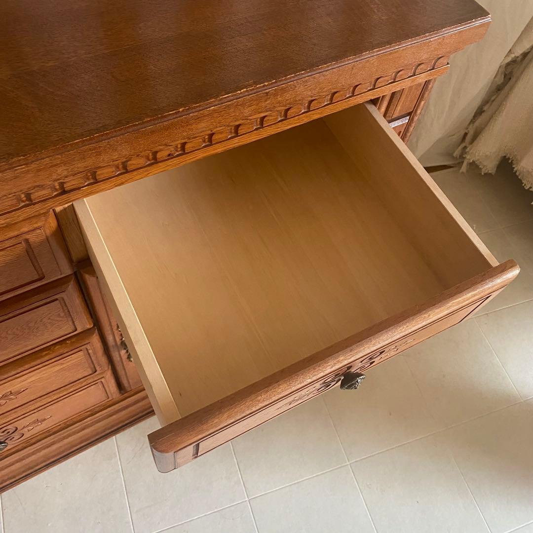 すずらん　サイドボード　チェスト　英国カントリー　葉山家具　葉山ガーデン