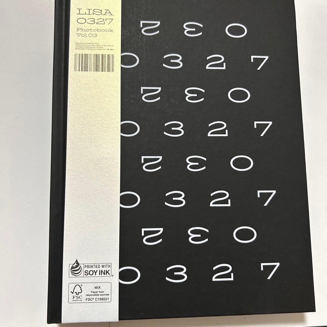 LISA リサ LALISA BLACKPINK 0327 直筆サイン入り