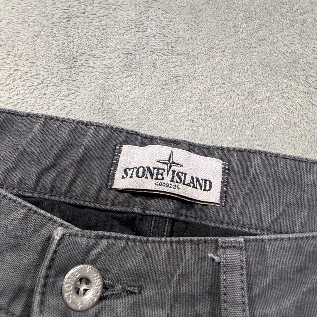ストーンアイランド　グレー　カーゴパンツ　5915J4BXM 34サイズ