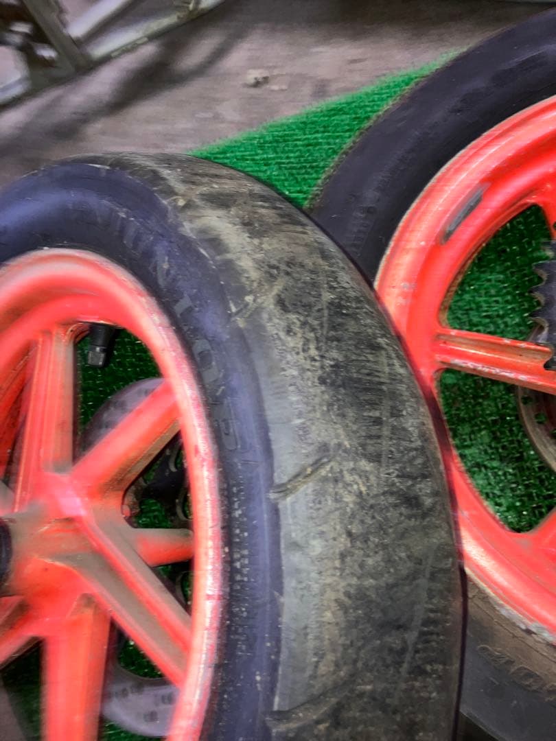 NSR50 ホイールセット　5本スポーク　前後ブレーキディスク　NSR80