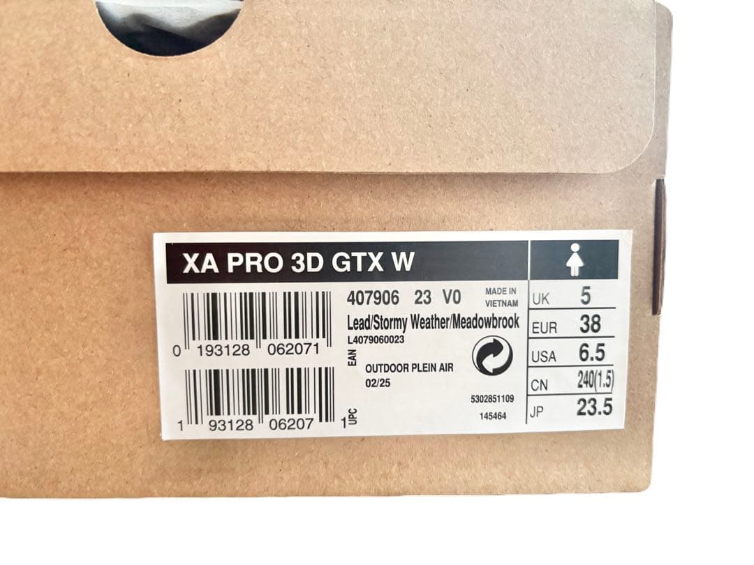 靴 SALOMON XAPRO 3D GORE-TEX 23.5cm