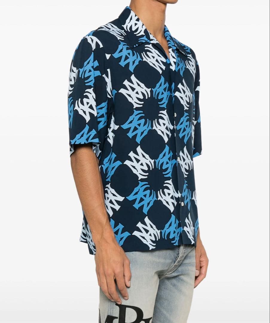 AMIRI【未使用品】MA Quadボーリングシャツ サイズL