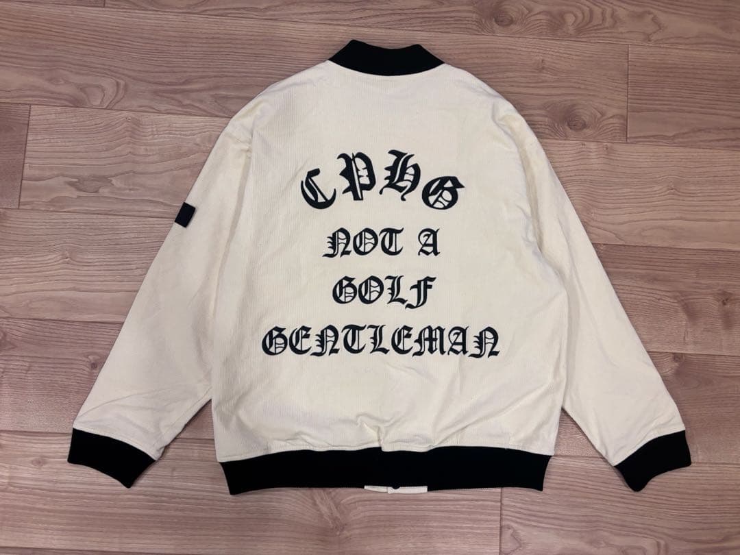 オールドロゴスタジアムジャケット　スタジャン　L