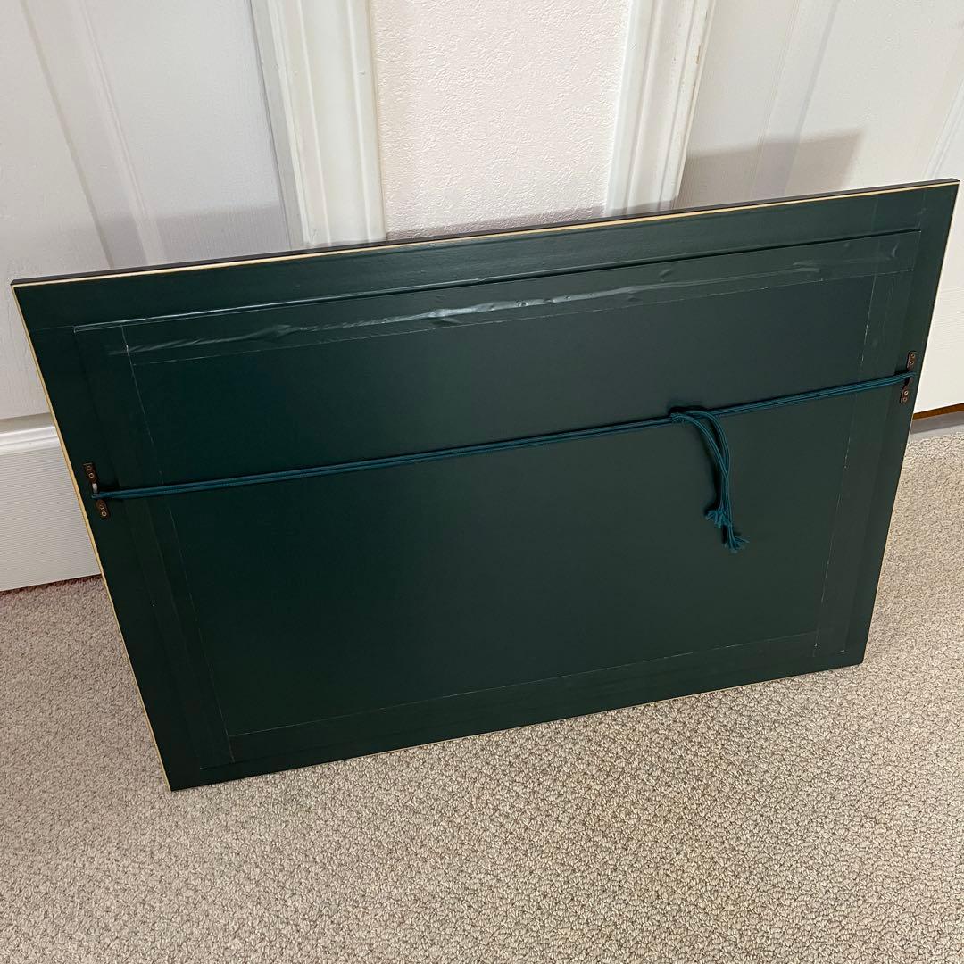 アルフレッド・シスレー　「サン・マメスのロワン河畔」　複製画　油彩画　風景画