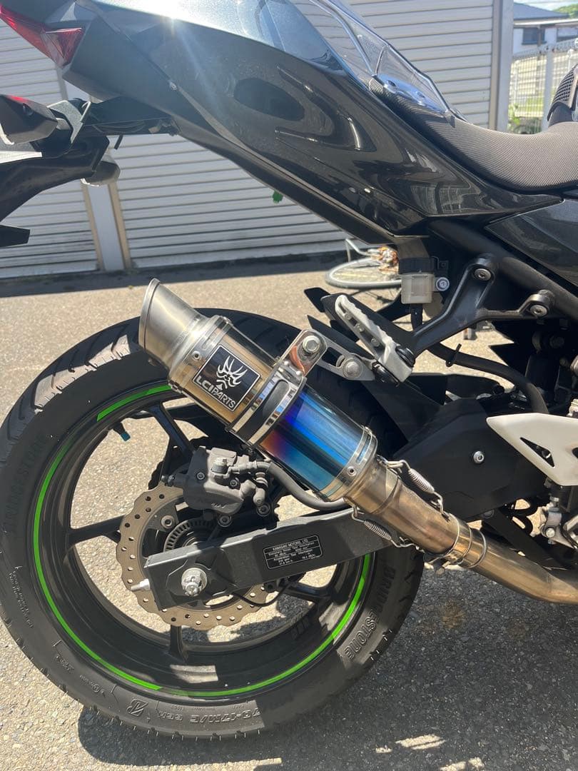 ニンジャ250用LClマフラー