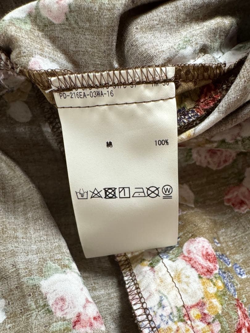 美品！PINK HOUSE バラ柄ワンピース