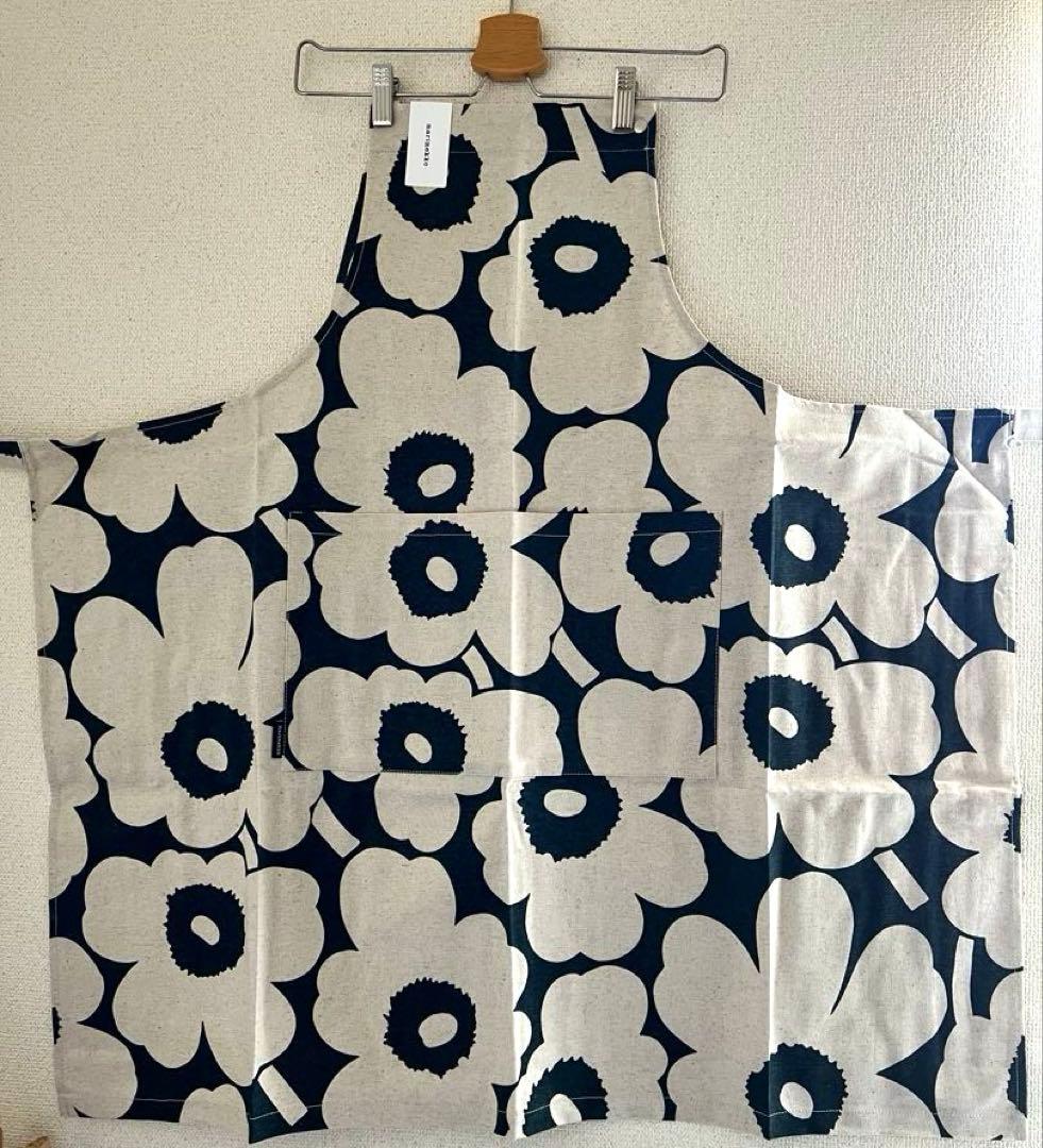 【新品未使用】マリメッコ　marimekko エプロン　人気完売品