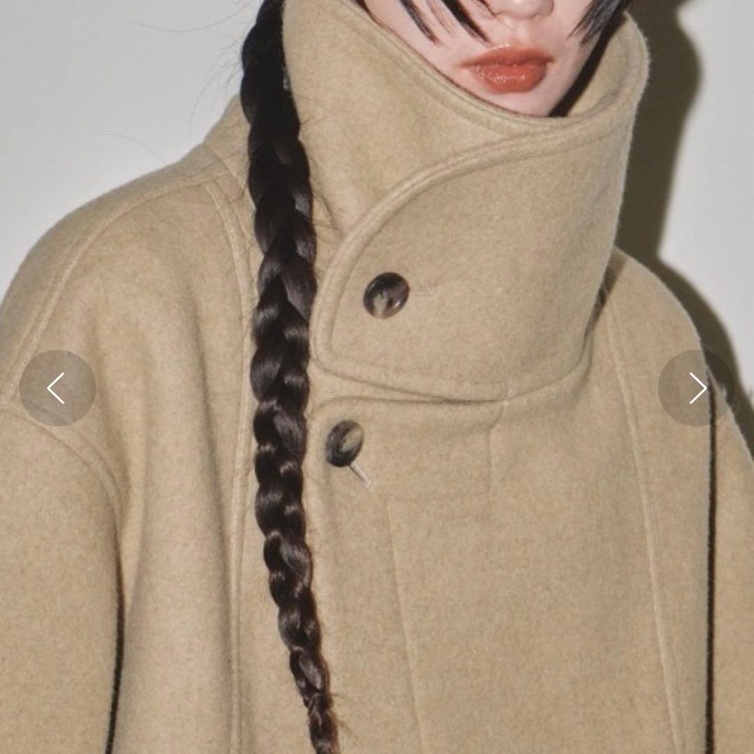 TODAYFUL StandcollarWoolCoat ロングコート38サイズ