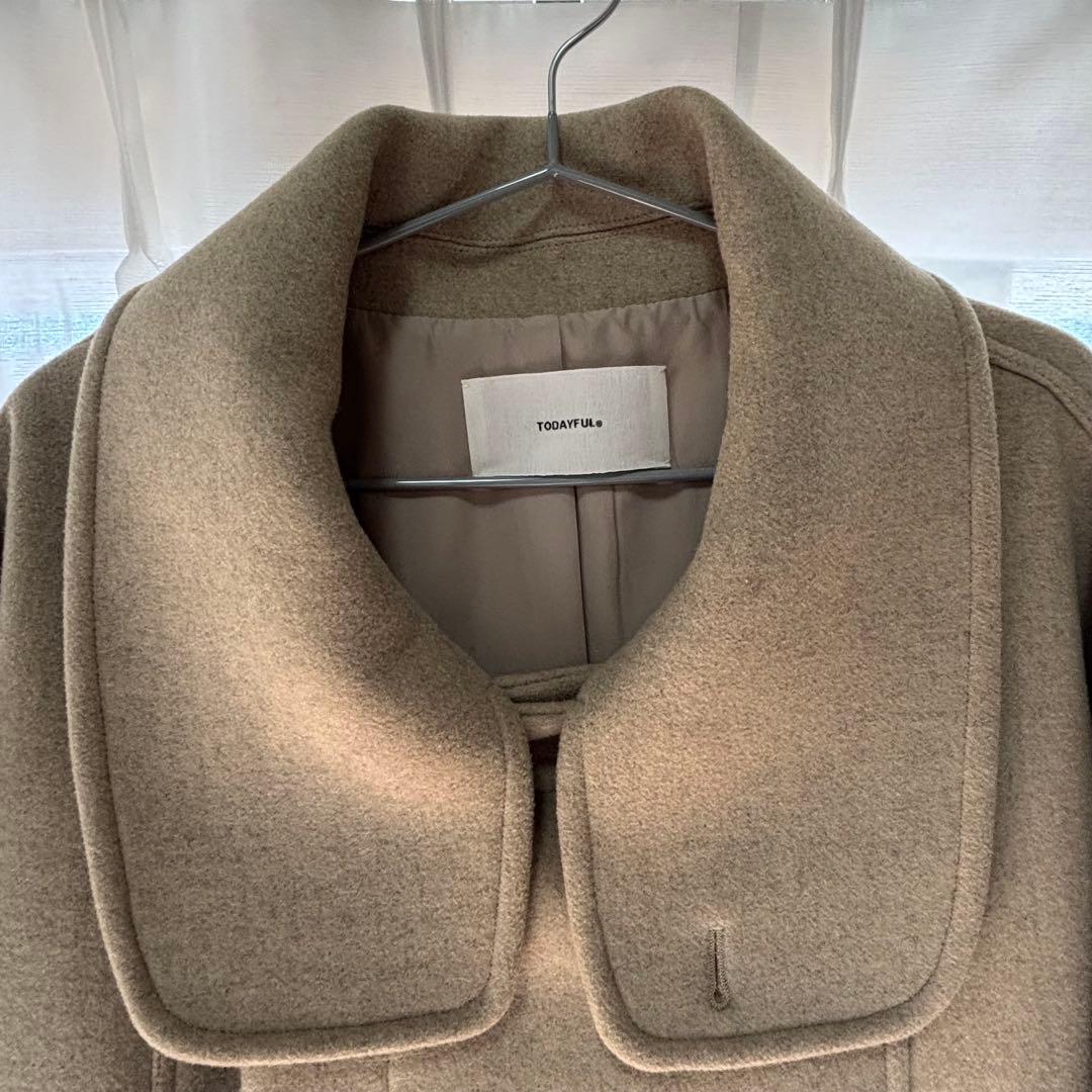 TODAYFUL StandcollarWoolCoat ロングコート38サイズ