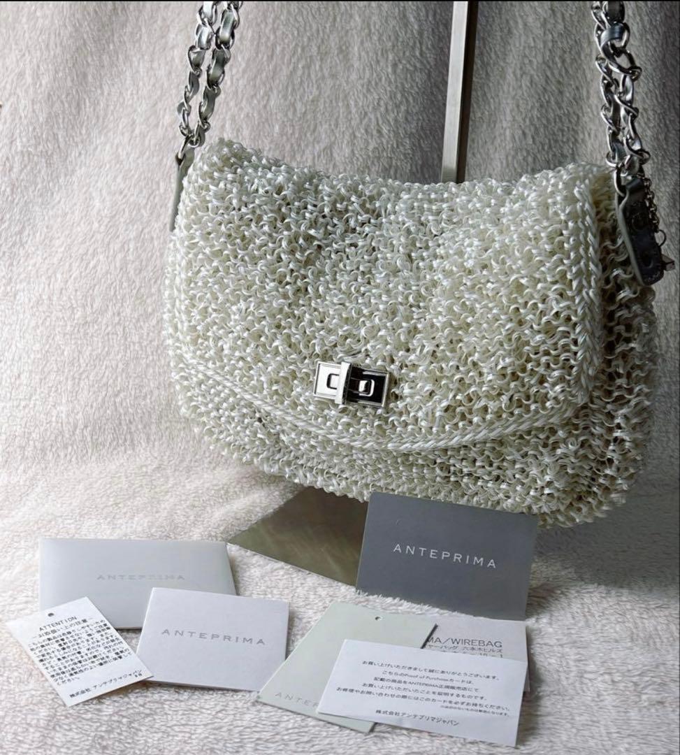 ✨未使用級✨アンテプリマワイヤー　ルケット　ショルダーバッグターンロック2way