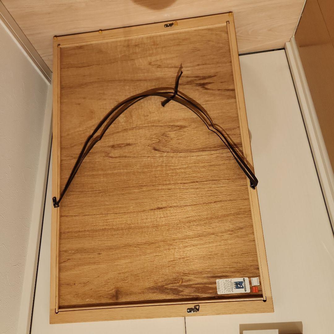 アリス様用☆カンディハウス 木製壁掛け鏡 ナチュラル