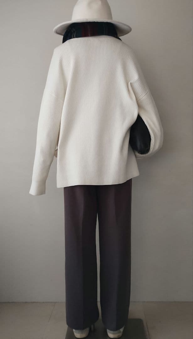 TN様　Deuxieme Classeウールワイドパンツ