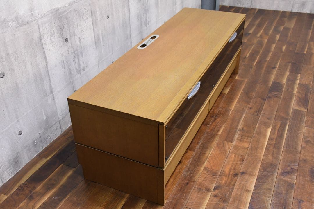 EGC69 カリモク テレビボード QU52 オーク材 モルトブラウン 18万