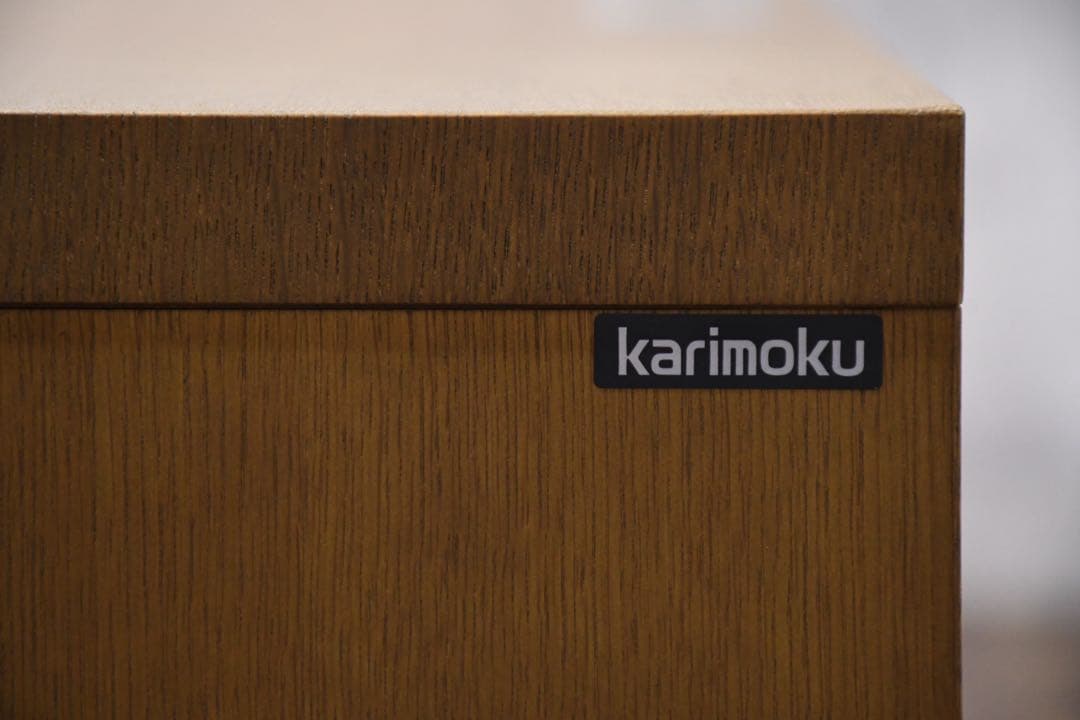 EGC69 カリモク テレビボード QU52 オーク材 モルトブラウン 18万